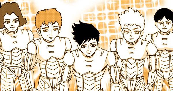 Hero Idol yang akan memburu Amai Mask - One Punch Man Web Comic