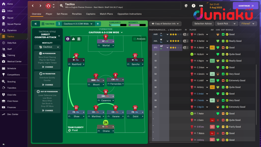 5 Tips Main Football Manager 2024, Pelajari Taktik dan Formasi!