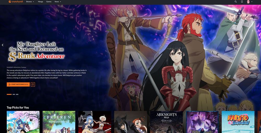 Crunchyroll, Situs Streaming Anime Legal, Kini Tersedia di Indonesia!