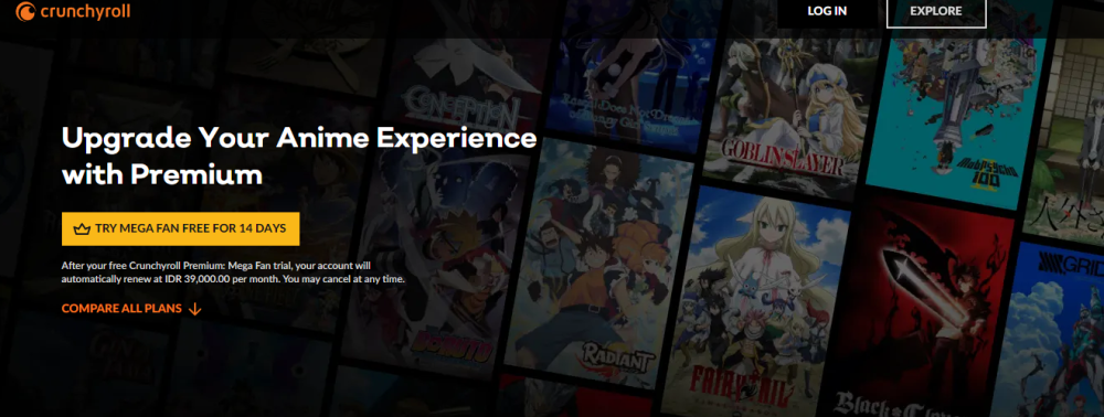 Crunchyroll, Situs Streaming Anime Legal, Kini Tersedia di Indonesia!