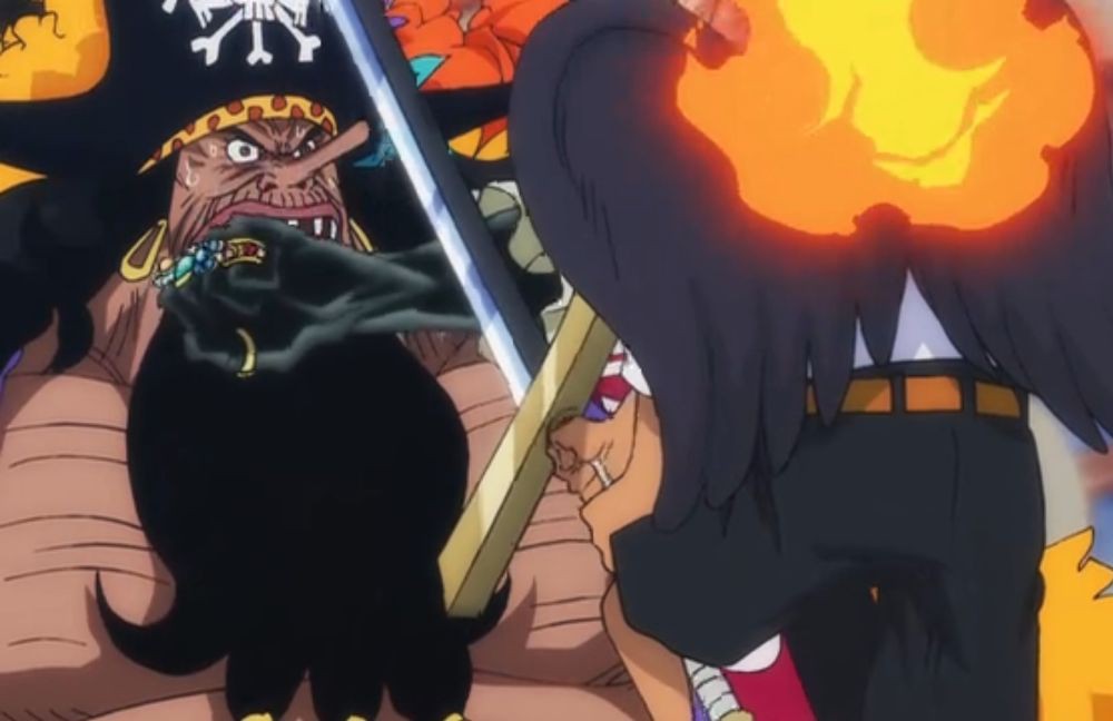 4 Hal Menarik Pertarungan Kurohige Vs S-Hawk di One Piece EP 1087 