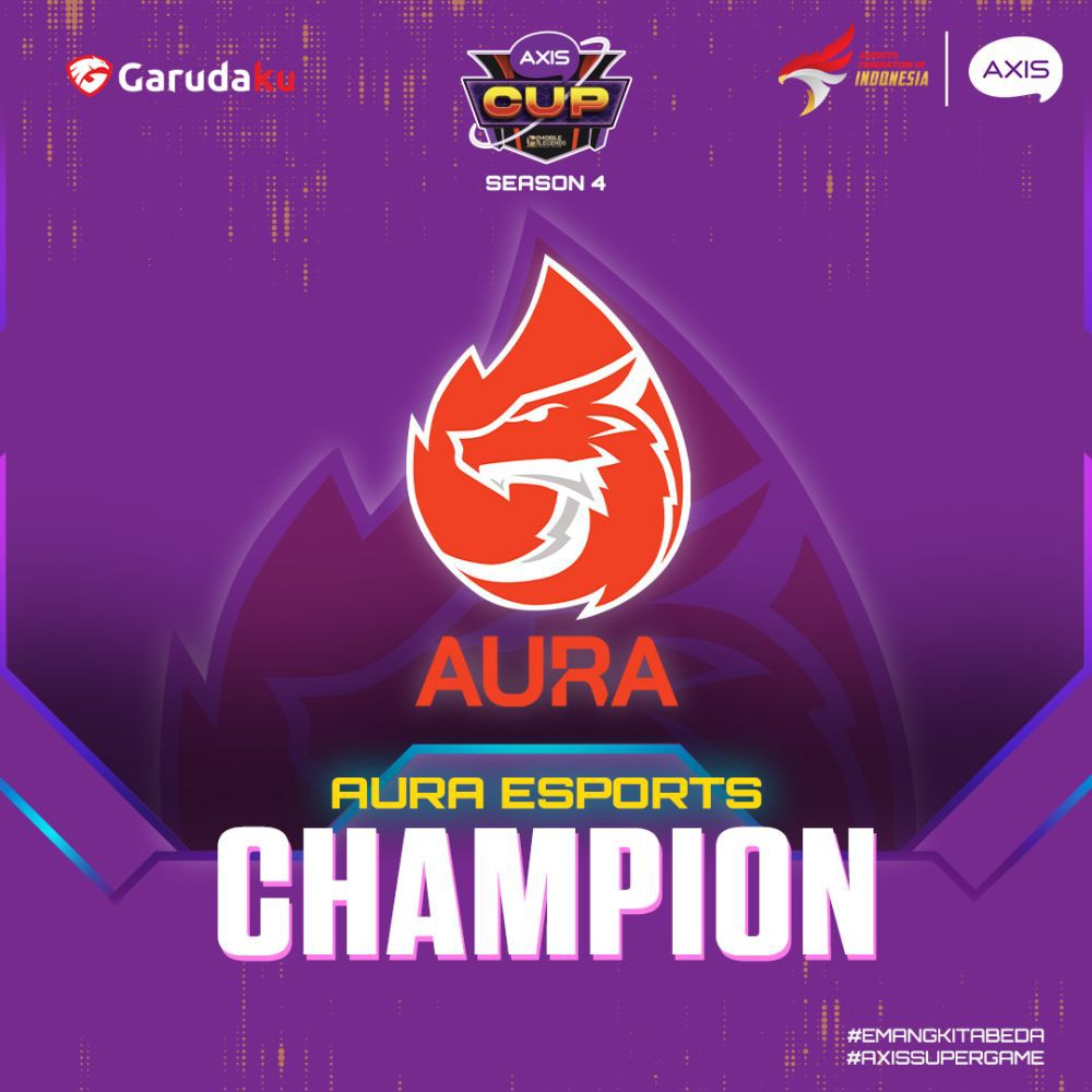 Kemenangan Aura Esports Resmi Menutup AXIS Cup 2023!