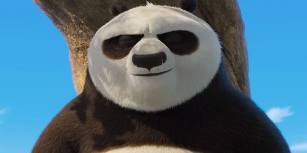 Po sedang bermeditasi - Kungfu Panda 4