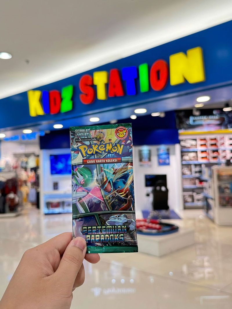 Pokemon Game Kartu Koleksi Resmi Hadir di Kidz Station!