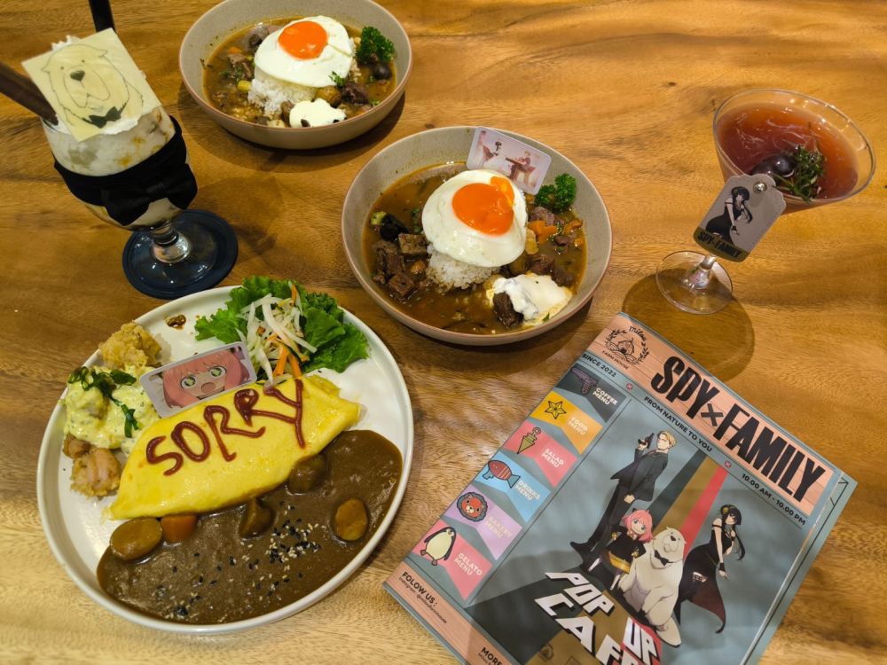 Pop Up Cafe Spy X Family Hadir di Indonesia Untuk Pertama Kalinya!
