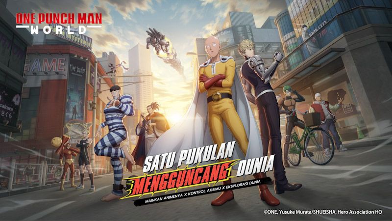 Pra-registrasi One Punch Man: World SEA Dibuka dengan Banyak Hadiah!