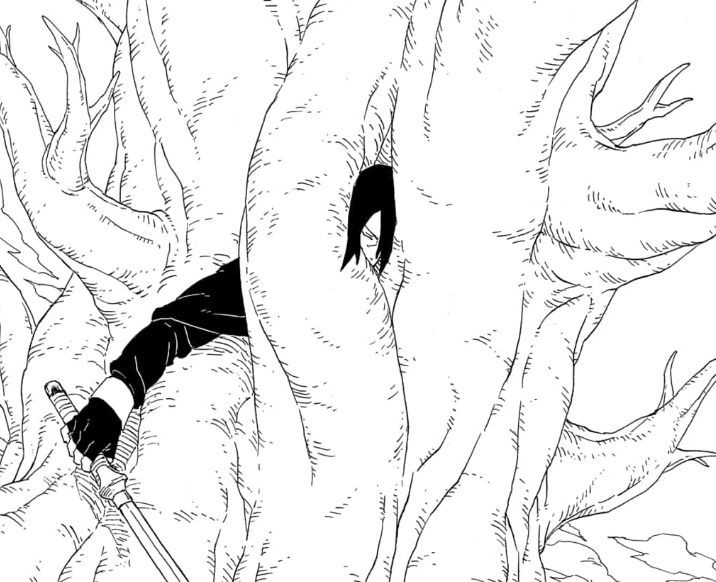 7 Fakta Hidari, Kloning Pohon Dewa Mirip Sasuke di Boruto!