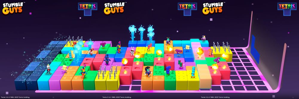 Stumble Guys Menambahkan Lintasan Baru Bertema Tetris!