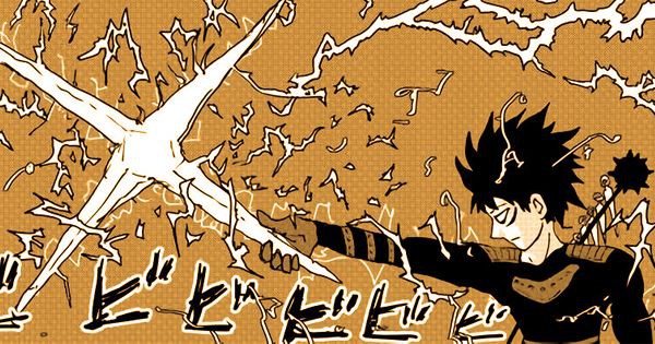 Sonic mengeluarkan shuriken listriknya - One Punch Man Web Comic