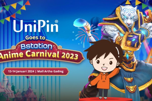 UniPin Siap Meriahkan Gelaran Perdana Bstation Anime Carnival!