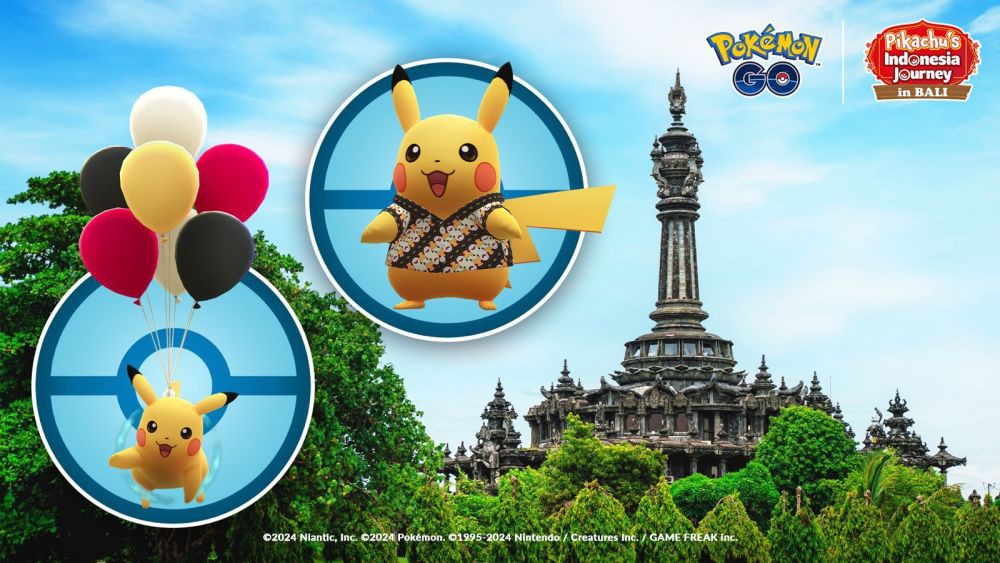 Pikachu's Indonesia Journey Akan Hadir di Pokemon GO!