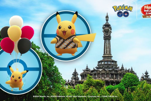 Pikachu's Indonesia Journey Akan Hadir di Pokemon GO!