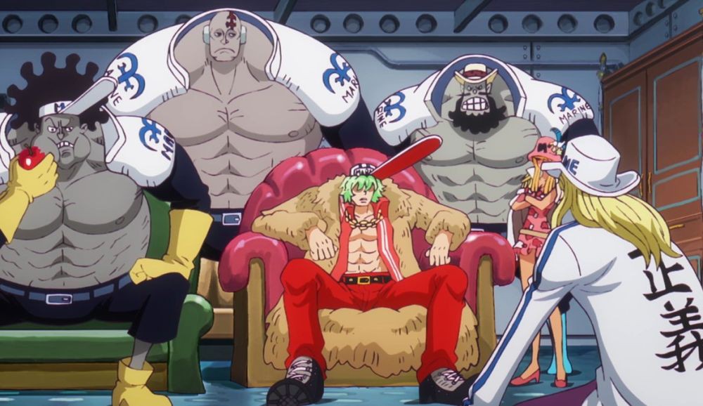 Potret Anggota SWORD Versi Anime di One Piece Episode 1090!