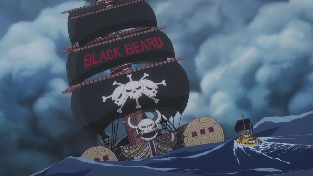 Kurohige Menyergap Law di One Piece Episode 1092!