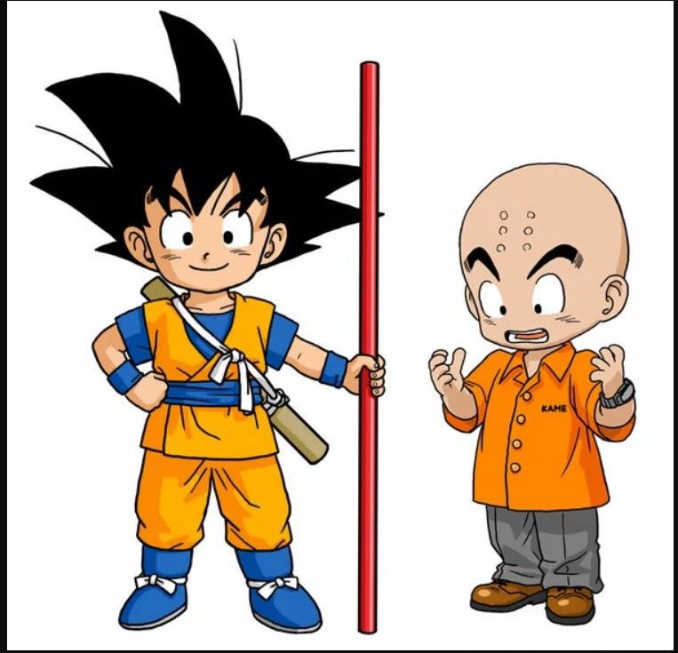 Desain Goku dan Krillin.jpg