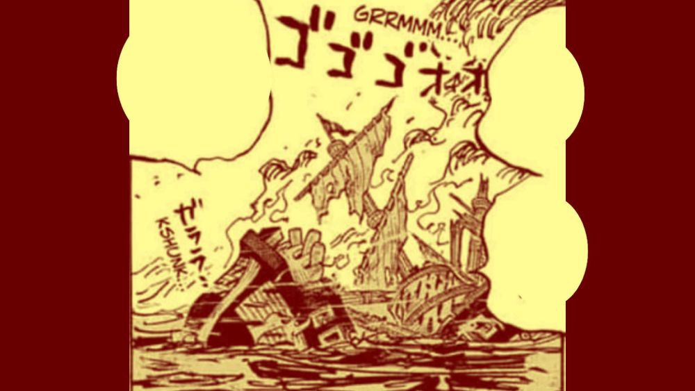 Teori: Siapa yang Menghancurkan Kapal Angkatan Laut di One Piece 1105?