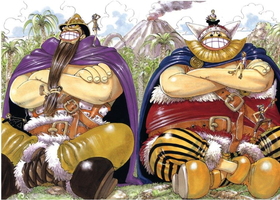 5 Hal Menarik Kemunculan Dorry dan Brogy di One Piece 1106 