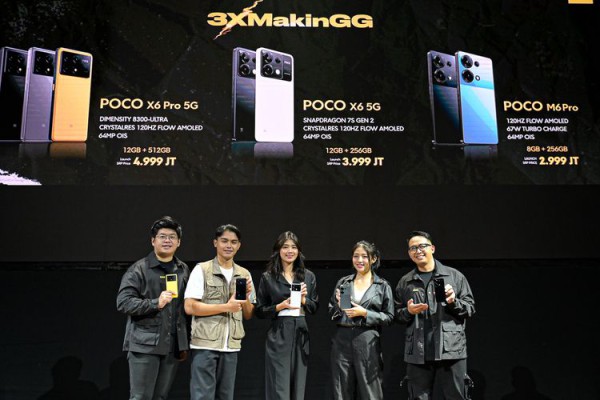 POCO Rilis Tiga Smartphone Berperforma Ekstrem di Indonesia!
