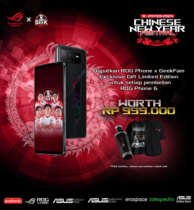 ASUS ROG dan Geek Fam Luncurkan Edisi Kolaborasi Terbatas!