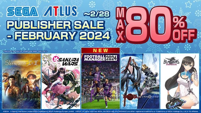 SEGA Publisher Sale - Februari 2024 Hadir di PlayStation Store!