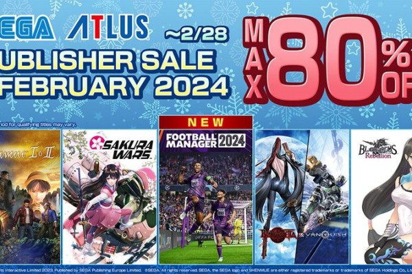 SEGA Publisher Sale - Februari 2024 Hadir di PlayStation Store!