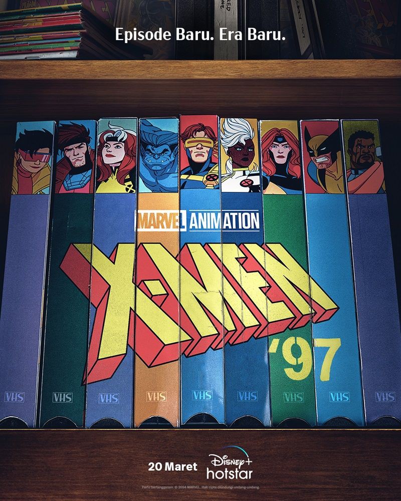 Serial Animasi Marvel, 'X-Men 97' Tayang di Disney+ Hotstar 20 Maret
