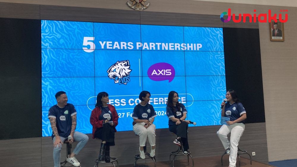 EVOS dan AXIS Rayakan 5 Tahun Kolaborasi di Esports Indonesia!