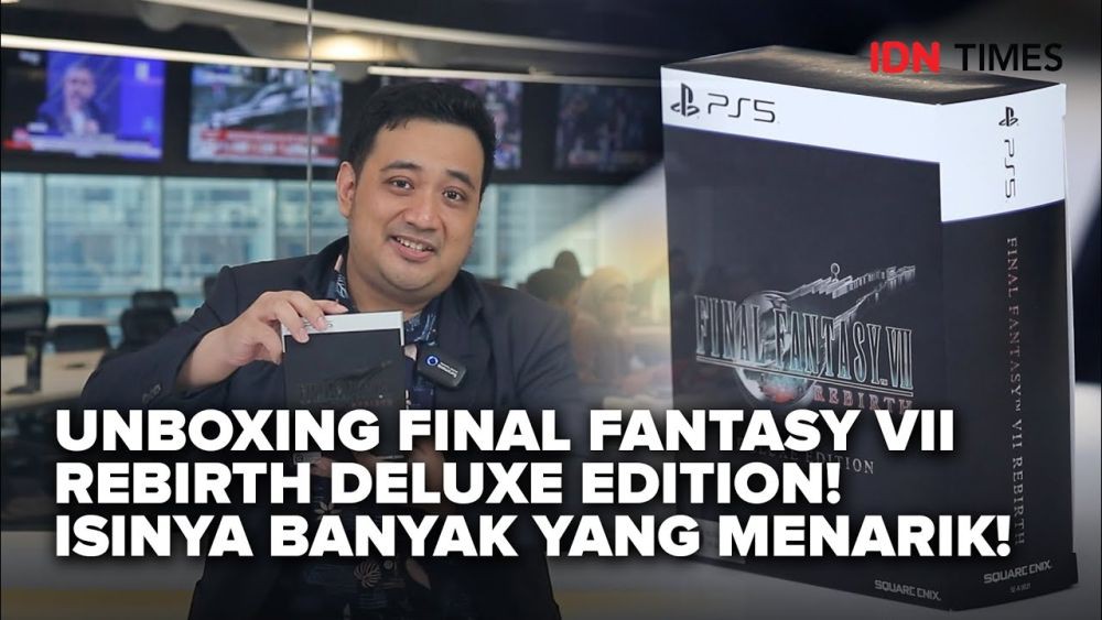 Unboxing Final Fantasy VII Rebirth: Deluxe Edition!