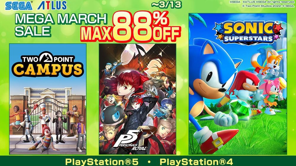 Jangan Ketinggalan SEGA Mega March Sale di PlayStation Store!