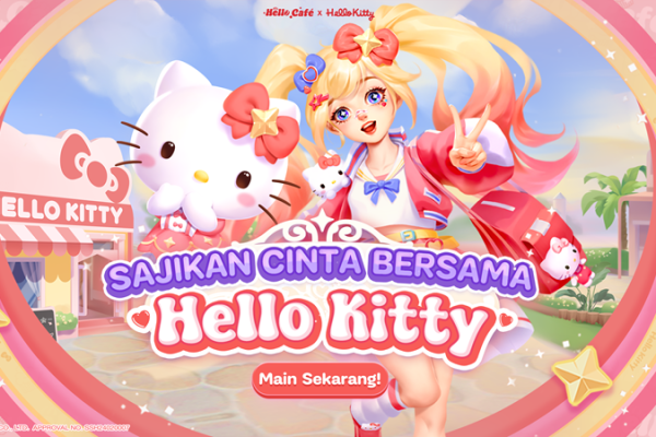Kolaborasi dengan Sanrio, VNGGames Hadirkan Hello Café x Hello Kitty!