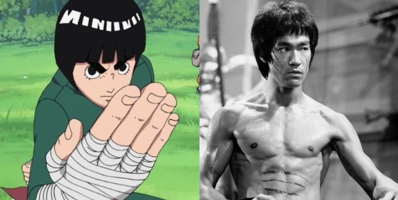 Rock Lee terinspirasi dari Bruce Lee