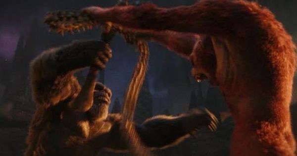Kong dan Skar King adu senjata - Godzilla x Kong: The New Empire