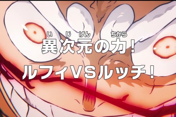 Duel Luffy vs Lucci Terjadi di Preview One Piece Episode 1100!