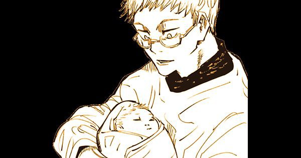 Yuji dan ayahnya - Jujutsu Kaisen