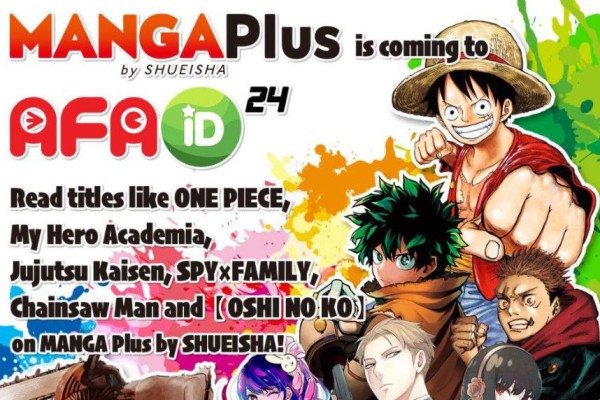 SHUEISHA Hadir Menyapa Penggemar Manga di Indonesia Lewat AFAID 2024!