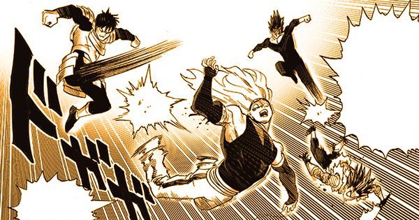 Gale dan Flame ditendang temannya sendiri - One Punch Man