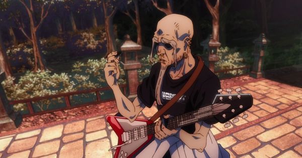 Gakuganji menggunakan gitar saat bertarung - Jujutsu Kaisen