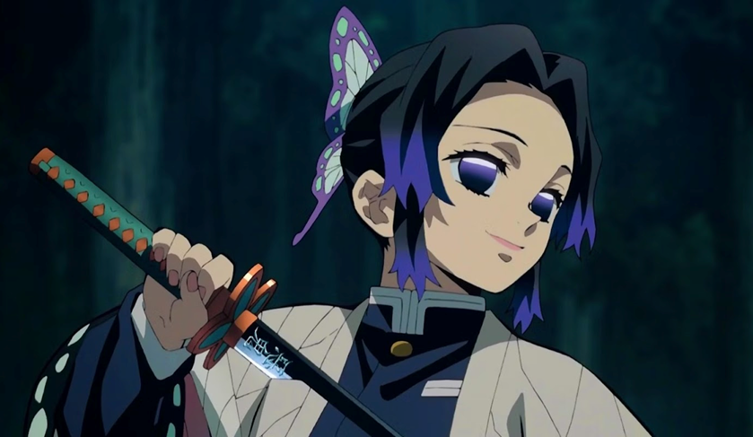 Shinobu (dok. ufotable/ Demon Slayer: Kimetsu No Yaiba)