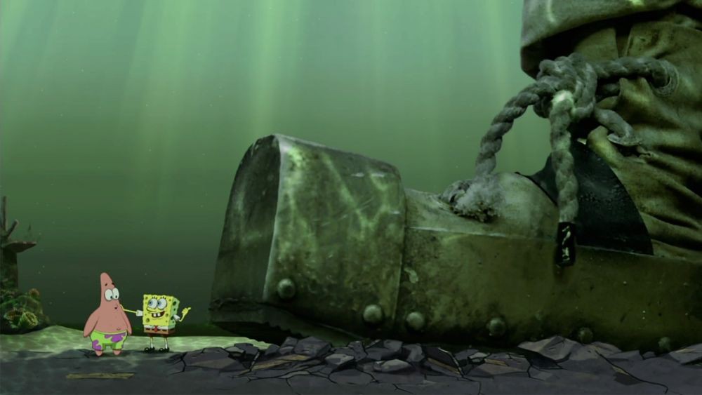 6 Fakta Dennis, Antagonis Berbahaya di The SpongeBob SquarePants Movie