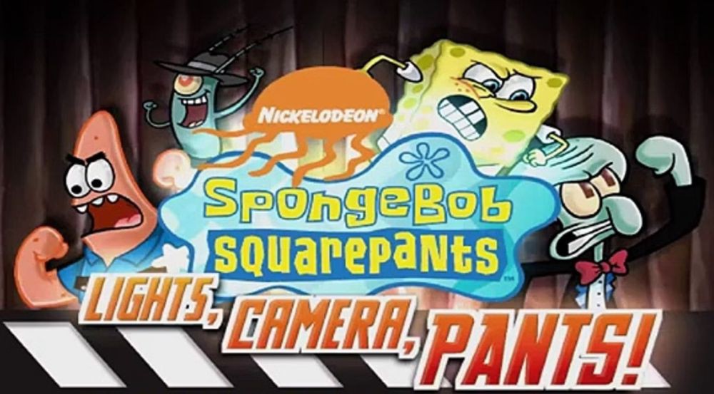 SpongeBob SquarePants Lights Camera Pants.jpg