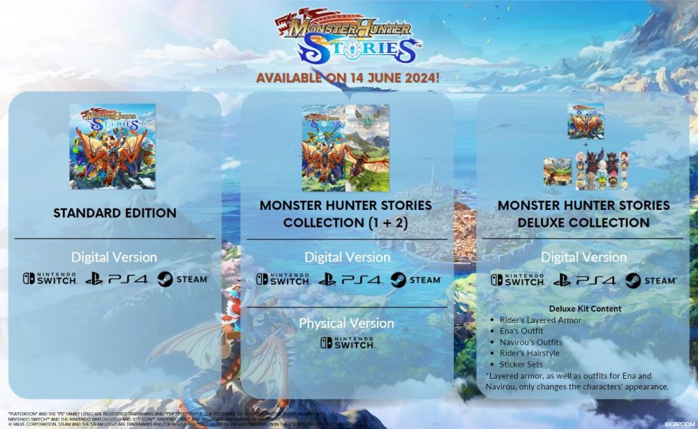 Remaster Monster Hunter Stories Bakal Rilis ke Tiga Platform!