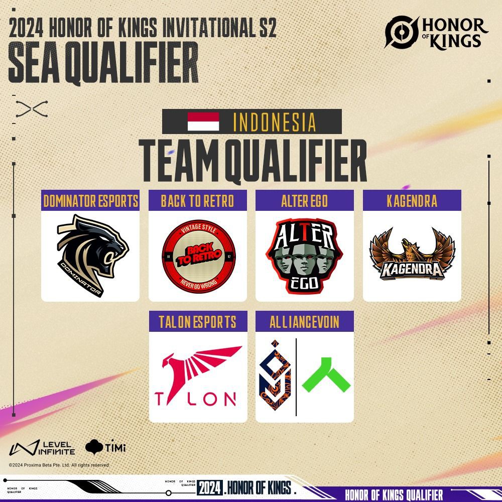 Honor Of Kings Invitational Season 2 SEA Qualifier Dimulai 24 Mei!
