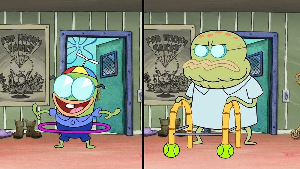 Perbedaan Old Man Jenkins dan Old Man Walker di SpongeBob!