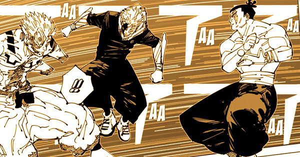 Todo uses viberslap to swap their positions in a row - Jujutsu Kaisen