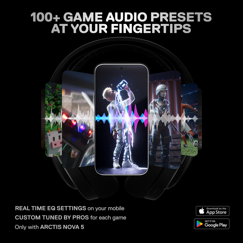 SteelSeries Arctis Nova 5 Baru Fitur Lebih dari 100
Preset Audio!