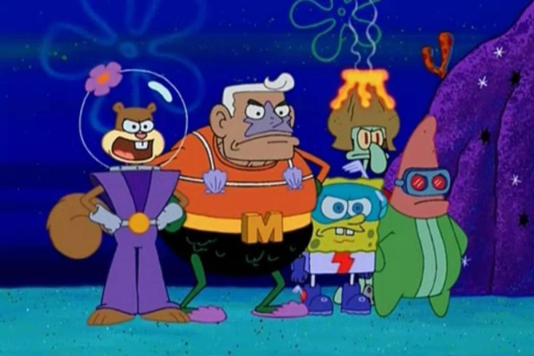 5 Anggota IJLSA, Grup Pahlawan Super di SpongeBob SquarePants!