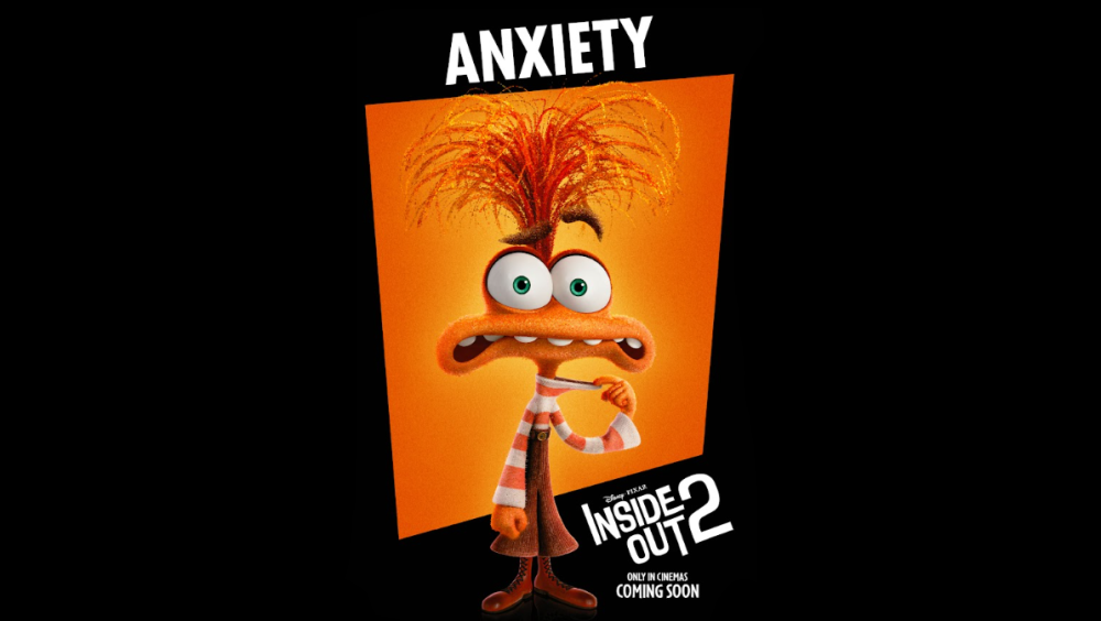 Emosi baru di Inside Out 2 - Anxiety