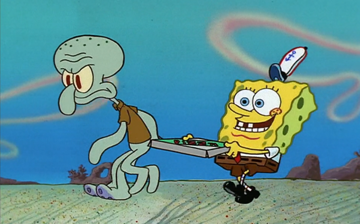 Pizza Delivery (dok. Nickelodeon/ SpongeBob SquarePants)