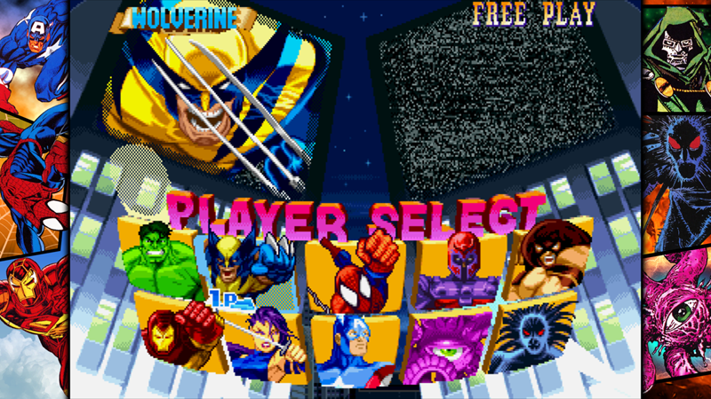 Marvel vs. Capcom Fighting Collection Arcade Classics - Marvel Super Heroes Screenshot.png