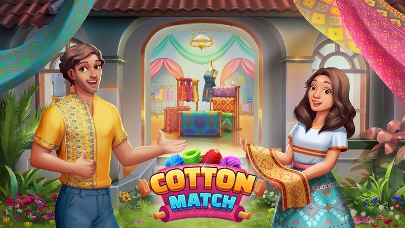 Mengenal Cotton Match, Game Match-3 Bertemakan Tenun Tradisional